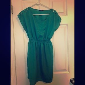 Green dress